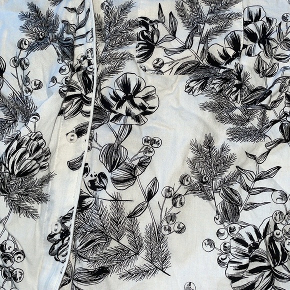 Stars Above Perfectly Cozy Flannel - Cream Floral - Picture 5 of 7